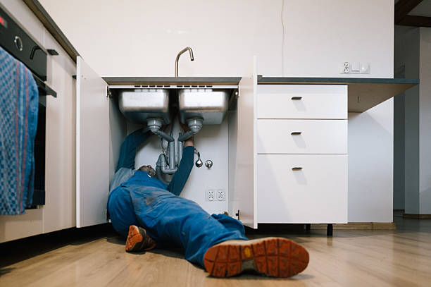Professional Drain Cleaning technician working in Becker, MN